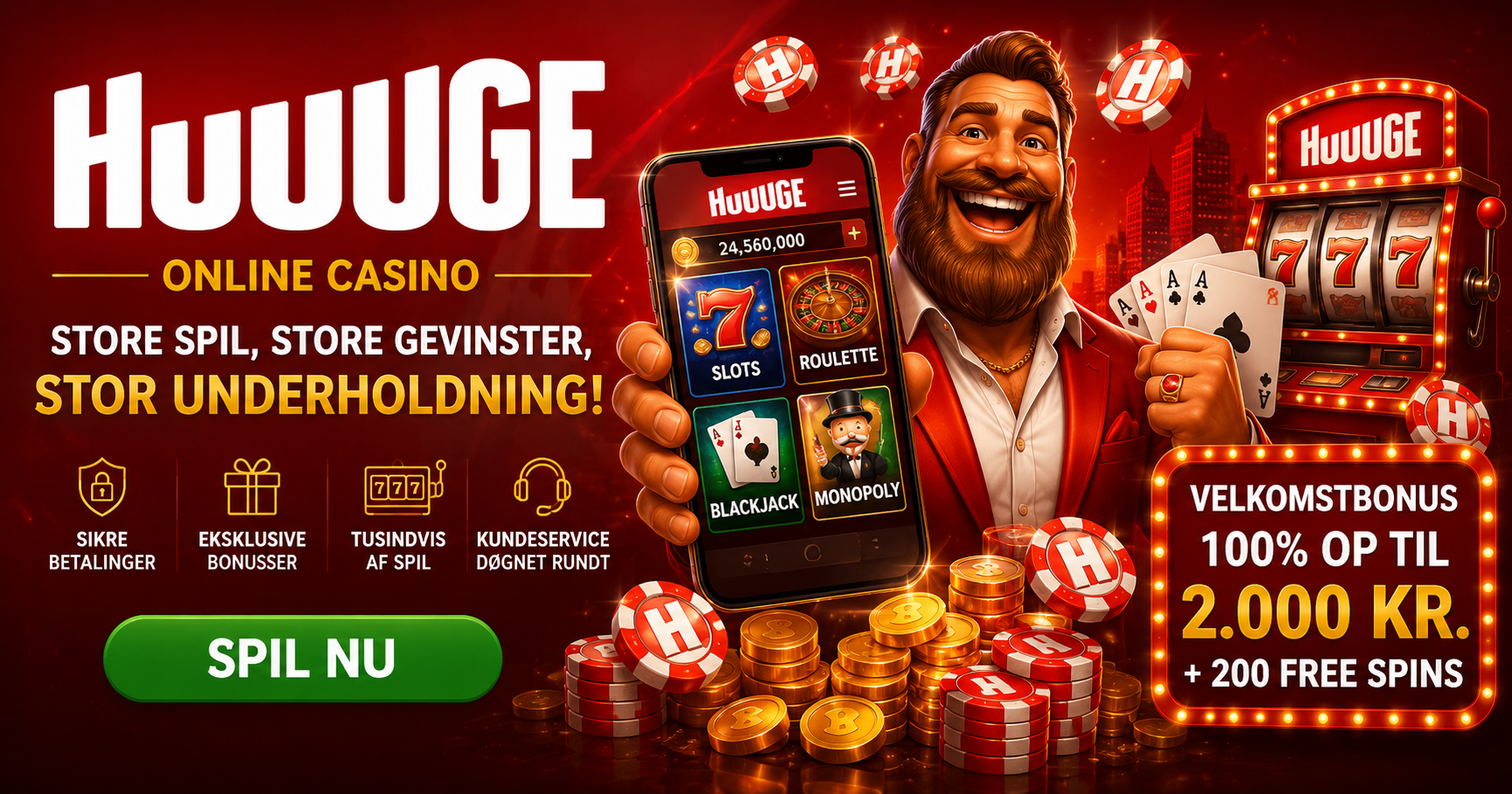 Huuuge casinos